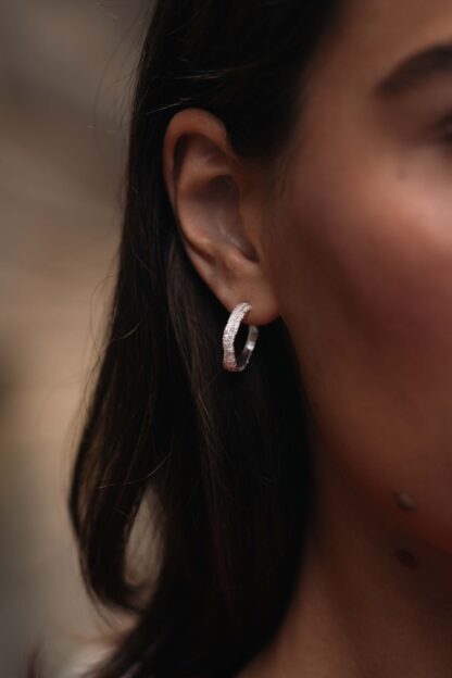Tutti & Co Ravine Earrings Silver