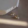 Tutti & Co Serene Earrings Gold - Image 2