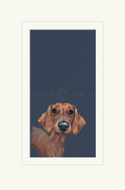 Nicky Litchfield SAUSAGE Mounted Print