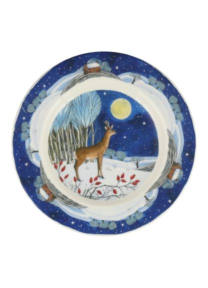Emma Bridgewater Midnight Deer 8 1/2 Inch Plate - Image 3