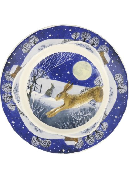 Emma Bridgewater Midnight Hare 8 1/2 Inch Plate - Image 2