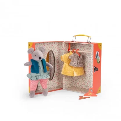Moulin Roty Little Wardrobe Suitcase Nini Mouse 632407 - Image 2