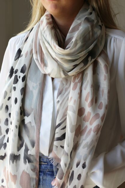 Tutti & Co Natural Scarf (S404)