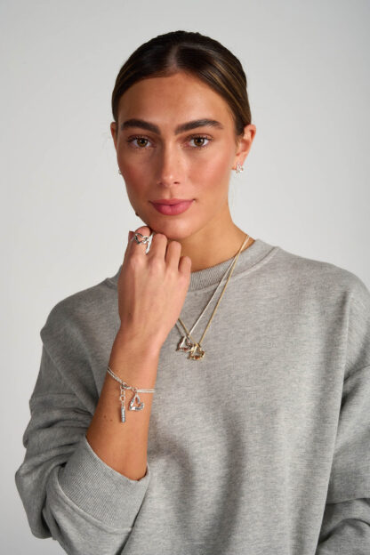 Tutti & Co Eternal Necklace Silver - Image 3