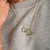 Tutti & Co Eternal Necklace Gold - Image 2