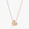 Tutti & Co Heart Necklace Gold - Image 2