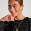 Tutti & Co Heart Necklace Gold - Image 3
