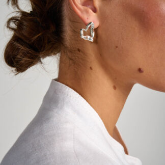 Tutti & Co Moment Earrings Silver (EA666S)