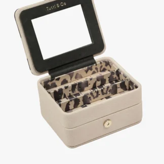 Tutti & Co Leopard Small Jewellery Box