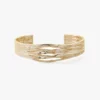 Tutti & Co Spiral Bangle Gold (BR652G)