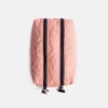 Caroline Gardener Pink Flower Quilt Large Travel Wash Bag - Image 4