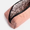 Caroline Gardener Pink Flower Quilt Zip Case - Image 3