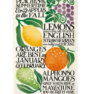 Emma Bridgewater Black Toast Fruits Tea Towel