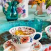 Emma Bridgewater Garden Flowers Large Teacup and Saucer