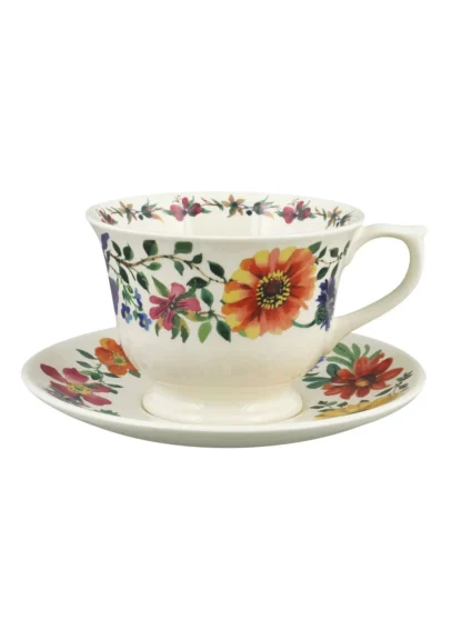Emma Bridgewater Garden Flowers Large Teacup and Saucer - Image 8