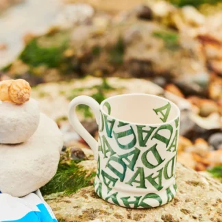 Emma Bridgewater D.A.D Green 1/2 Pint Mug