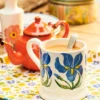 Emma Bridgewater Iris 1/2 Pint Mug - Image 2