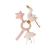 Moulin Roty Swan Wooden Ring Rattle La Petite Ecole de Danse - Image 2