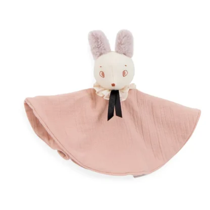 Moulin Roty Brume the Mouse Pink Muslin Comforter