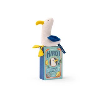 Moulin Roty Puce and Pilou Marco the Seagull Rattle Boxed