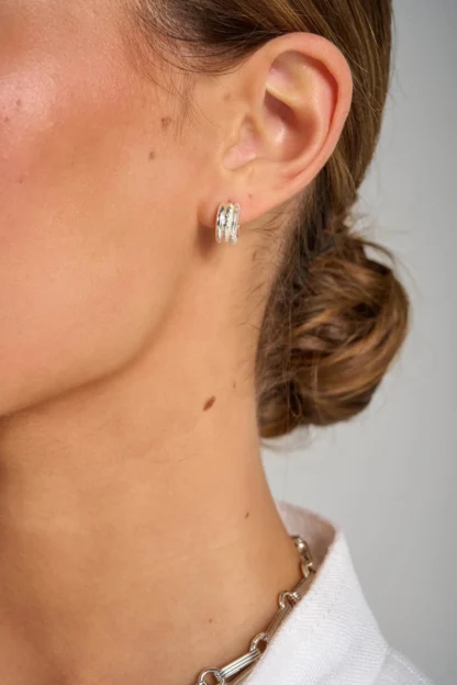 Tutti & Co Breeze Earrings Silver (EA673S)