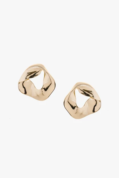 Tutti & Co Eclipse Earrings Gold (EA679G) - Image 3