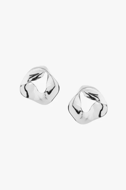 Tutti & Co Eclipse Earrings Silver (EA679S) - Image 3