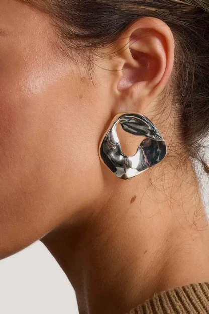 Tutti & Co Eclipse Earrings Silver (EA679S) - Image 2