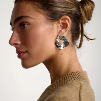 Tutti & Co Eclipse Earrings Silver (EA679S)
