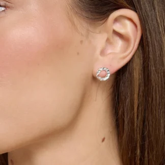 Tutti & Co Ember Earrings Silver (EA687S)