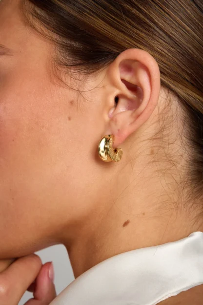 Tutti & Co Haven Earrings Gold (EA686G)