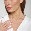 Tutti & Co Refine Necklace Silver - Image 3