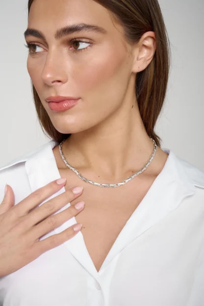 Tutti & Co Refine Necklace Silver - Image 3