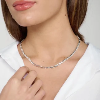 Tutti & Co Refine Necklace Silver