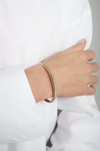 Tutti & Co Sunlit Bangle Gold (BR684G)