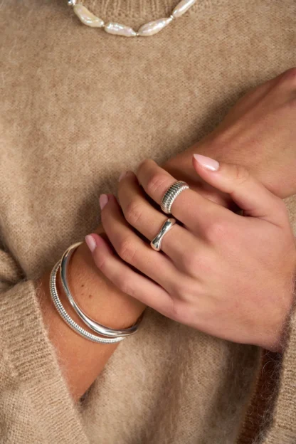Tutti & Co Sunlit Ring Silver (RN355S) - Image 2