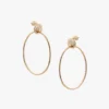 Tutti & Co Quay Earrings Gold (EA677G) - Image 2