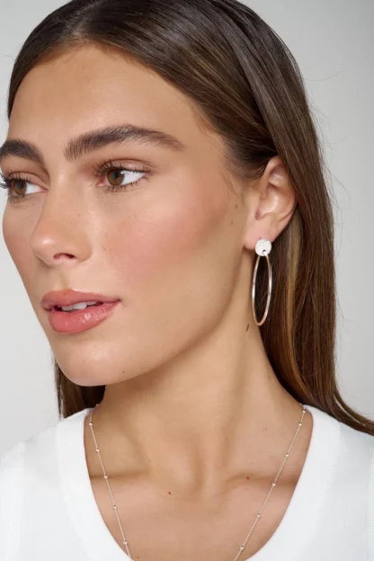 Tutti & Co Quay Earrings Silver (EA677S)