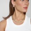 Tutti & Co Sky Earrings Gold (EA675G) - Image 3