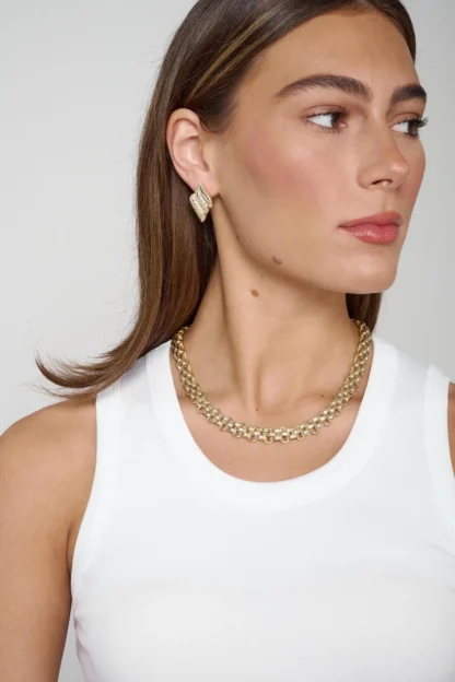 Tutti & Co Sky Earrings Gold (EA675G) - Image 3