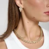 Tutti & Co Sky Earrings Gold (EA675G)