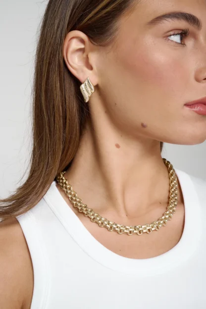 Tutti & Co Sky Earrings Gold (EA675G)