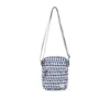 Roka Bond Recycled Small Cross Body Bag Denim Rain