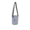 Roka Bond Recycled Small Cross Body Bag Denim Rain - Image 2