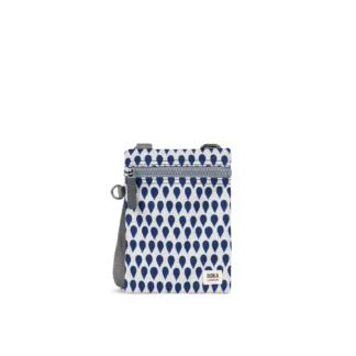 Roka Chelsea Recycled X Small Cross Body Bag Denim Rain
