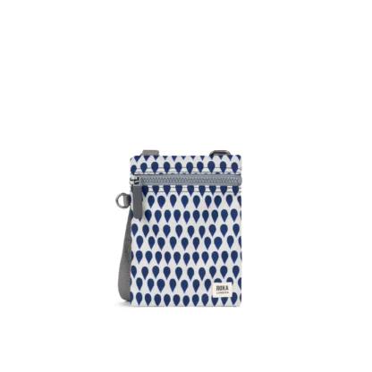 Roka Chelsea Recycled X Small Cross Body Bag Denim Rain