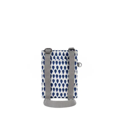 Roka Chelsea Recycled X Small Cross Body Bag Denim Rain - Image 3