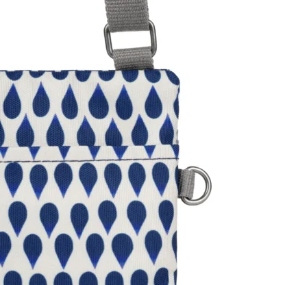 Roka Chelsea Recycled X Small Cross Body Bag Denim Rain - Image 5