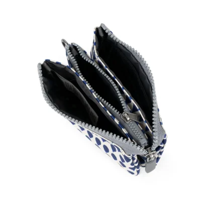 Roka Wallet Carnaby Recycled Small Denim Rain - Image 4