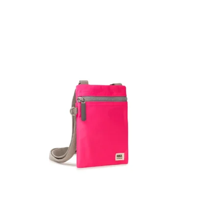Roka Chelsea Recycled X Small Cross Body Bag Sparkling Cosmo - Image 2